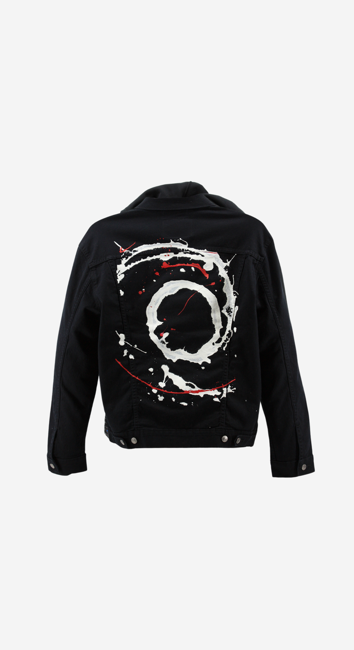 Hand-Painted Denim Jacket