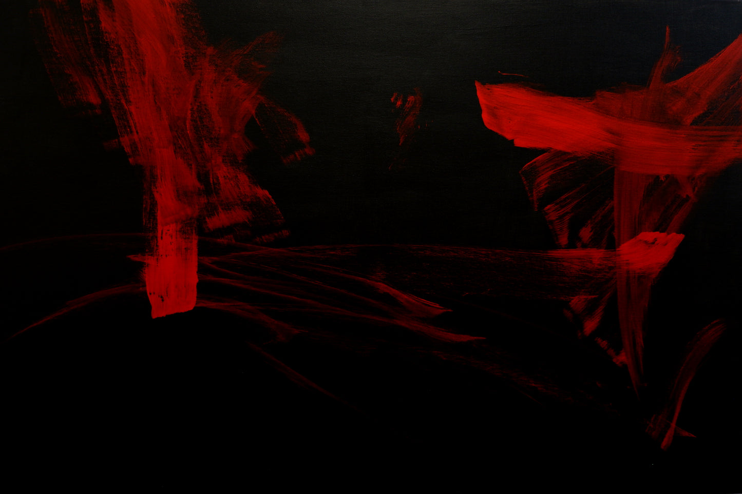 Charcoal Ember 36x24 Canvas