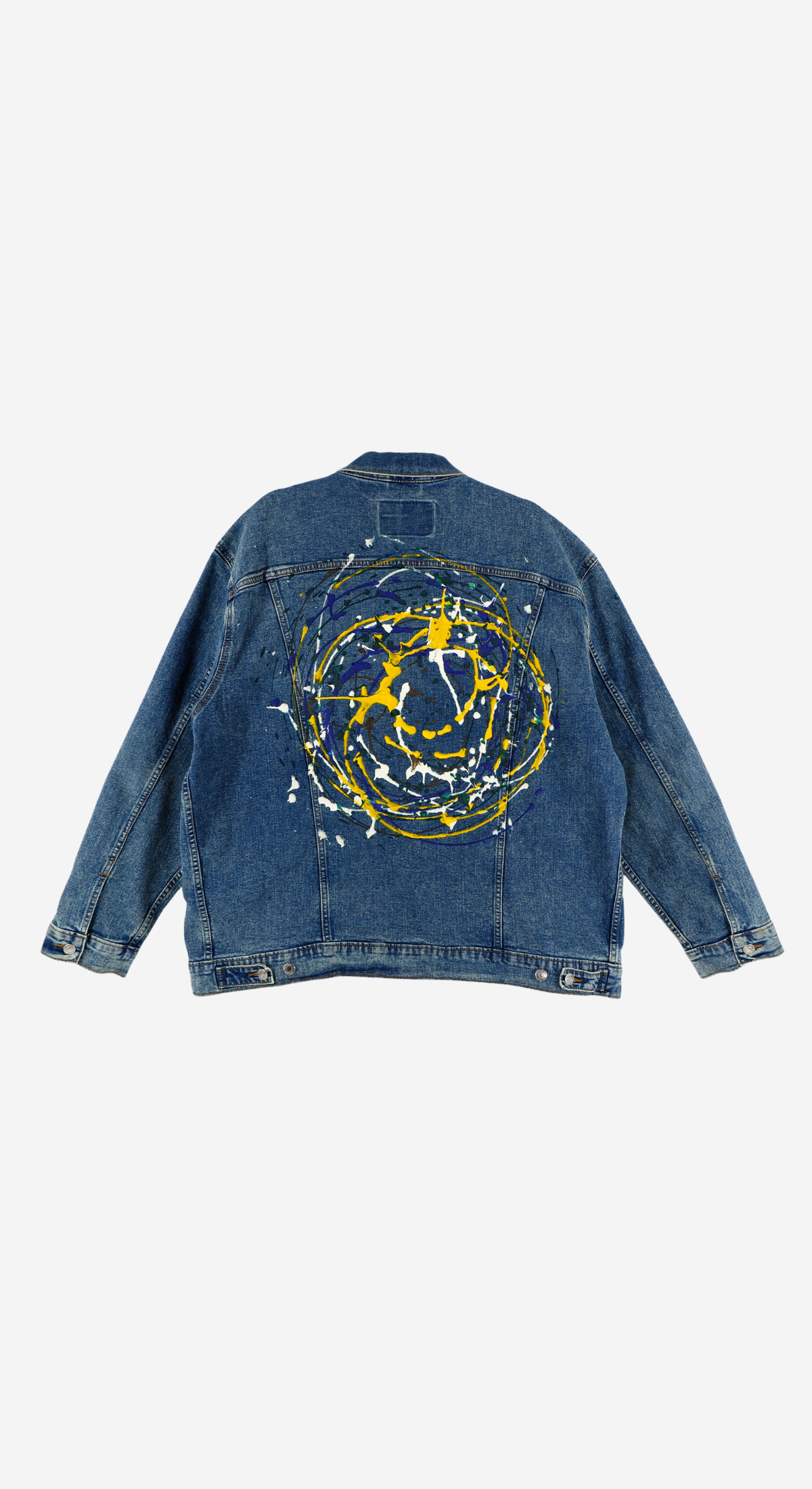 Modern Nostalgia - Hand Painted Denim Jacket