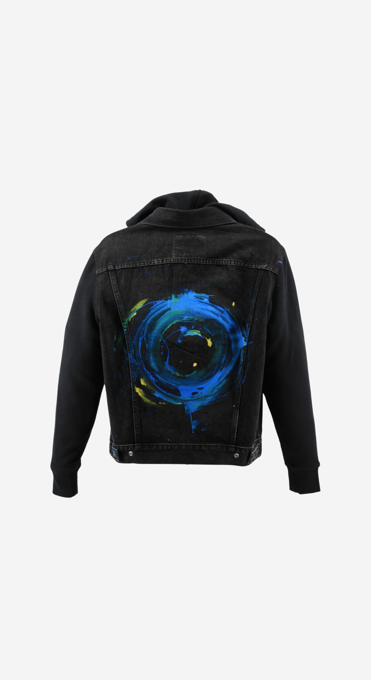 Blue Laguna - Hand Painted Denim Jacket
