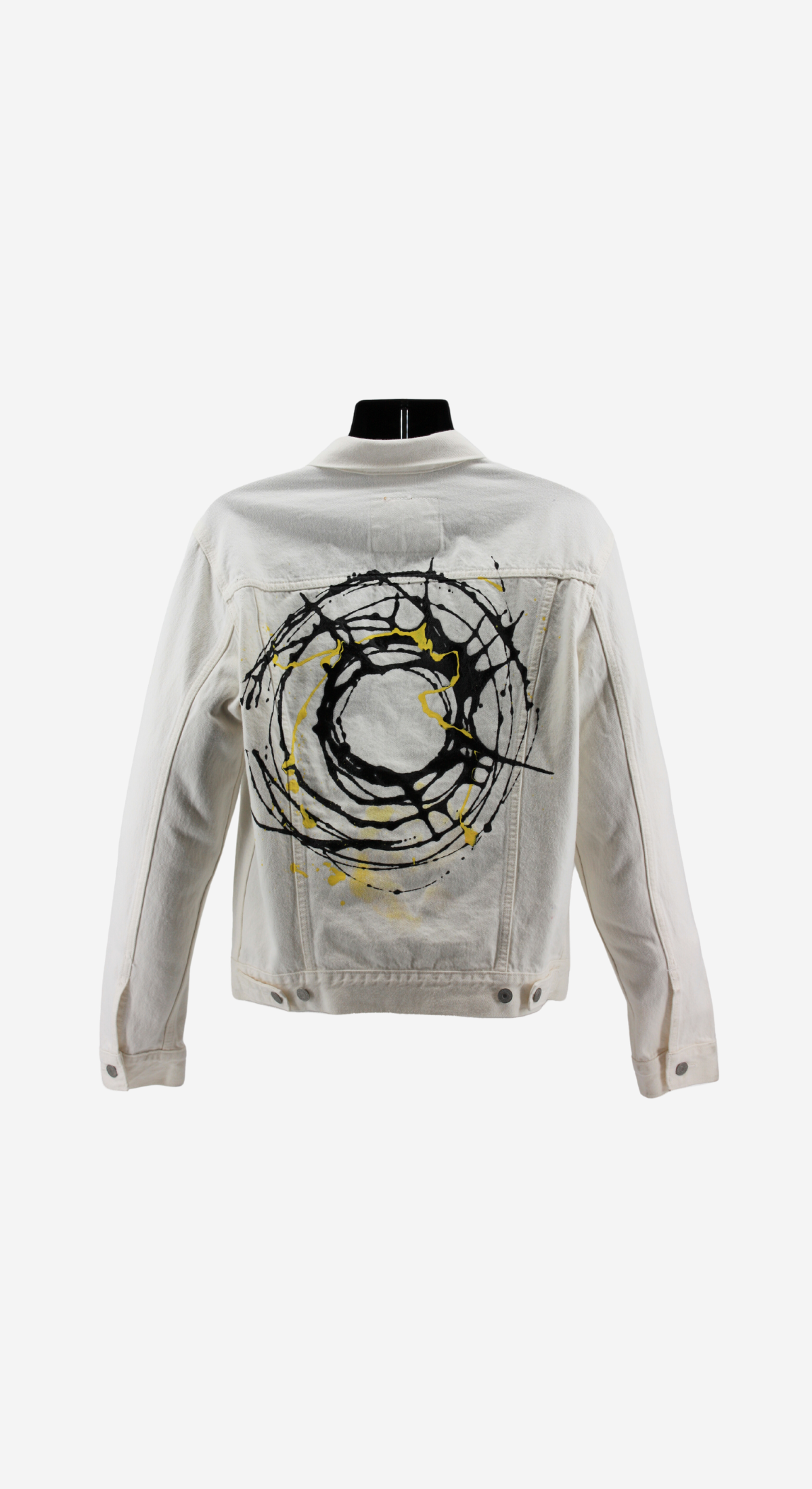 Hand-Painted Denim Jacket