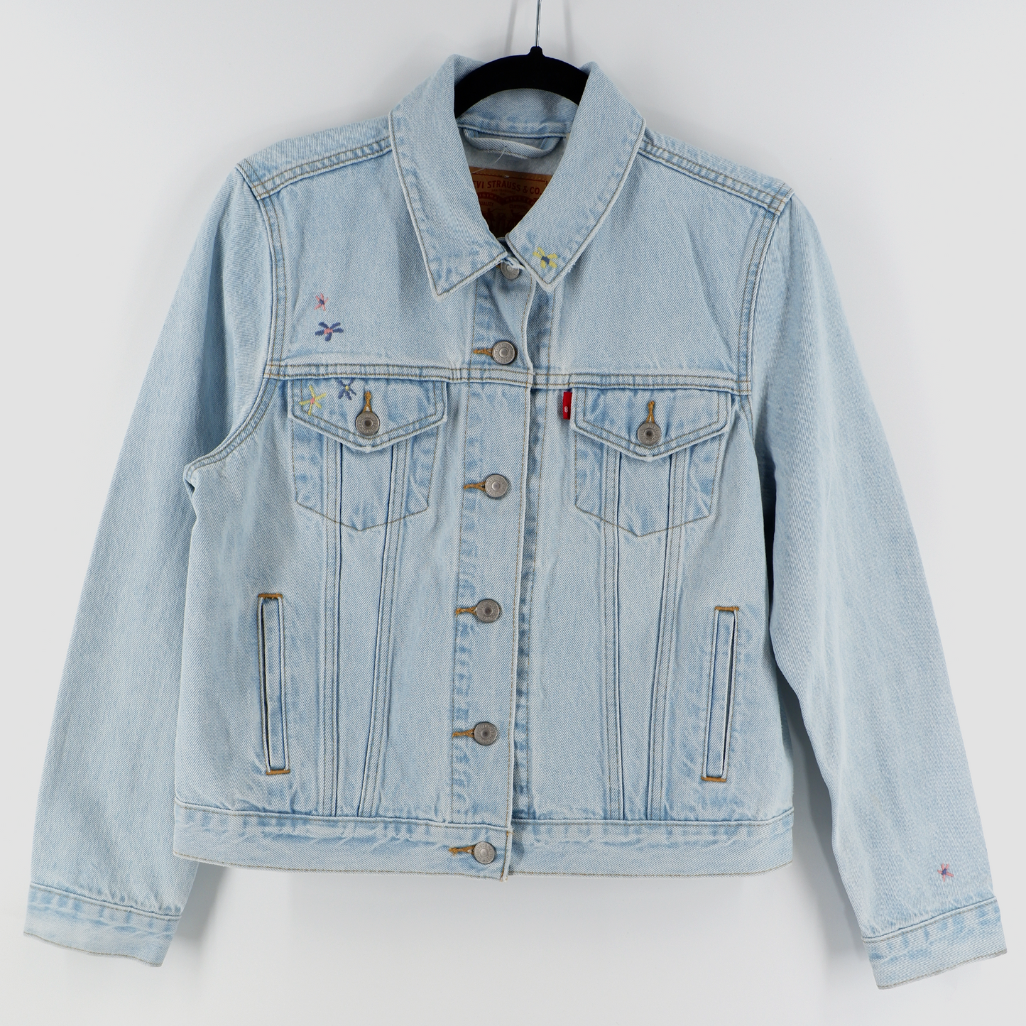 Electric Pink - Hand Painted Denim Jacket