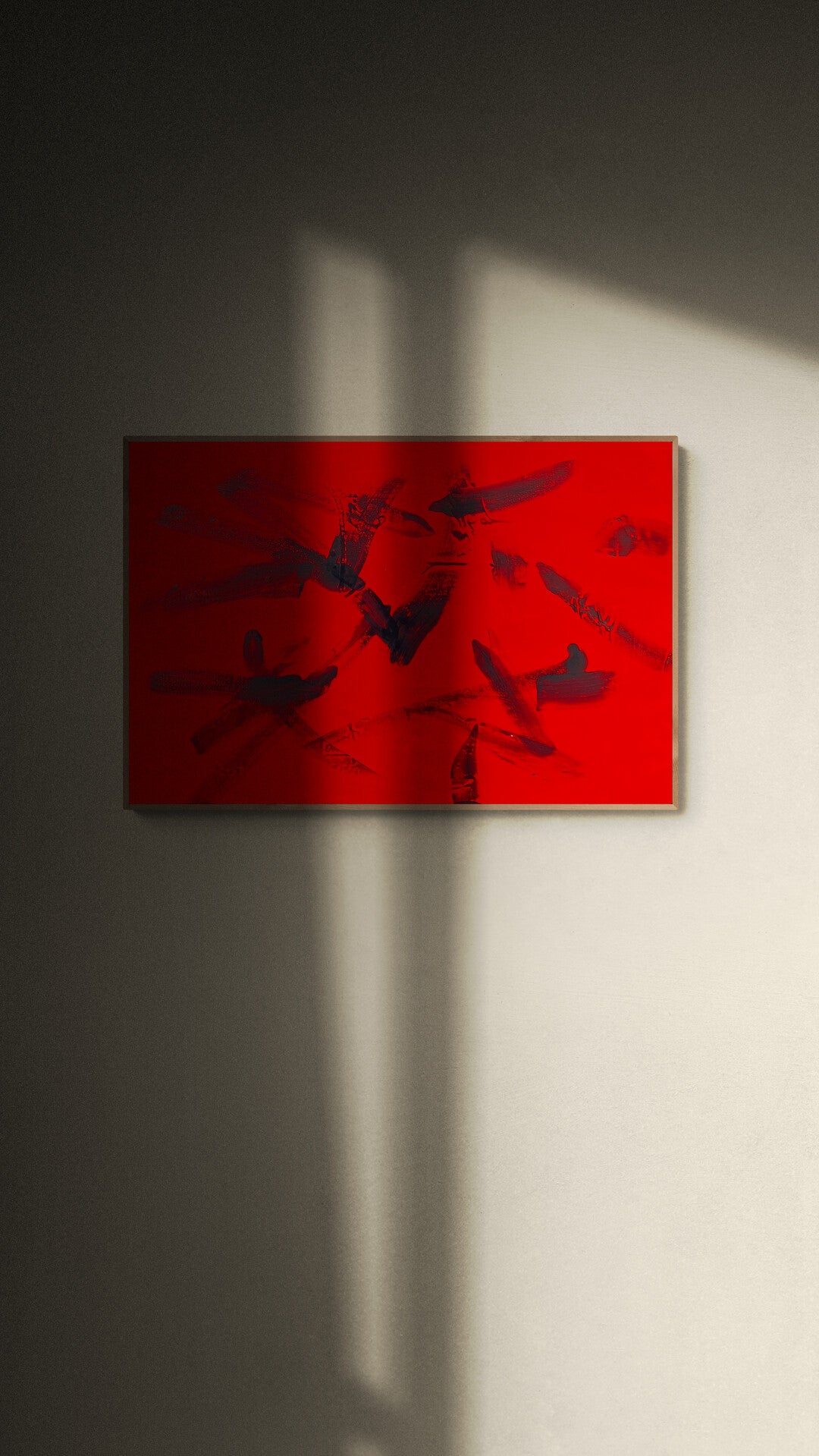 Red Noir 36x24 Canvas