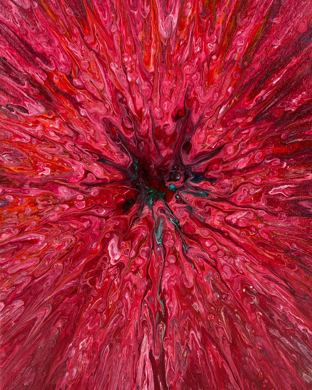 Sanguine Eternity, 11x14 Canvas