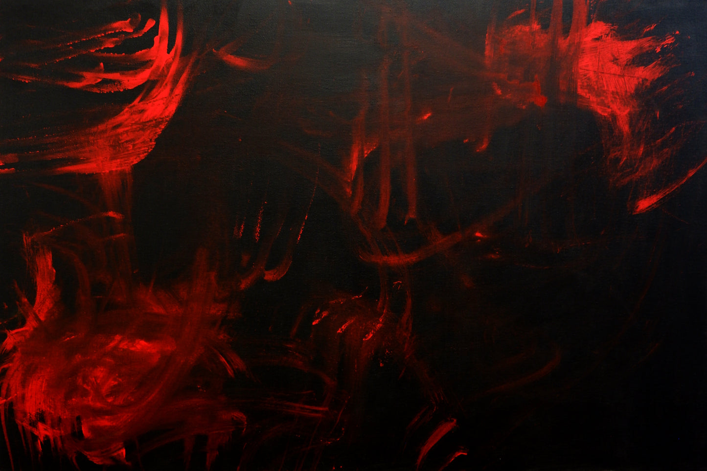 Scarlet Shadow 36x24 Canvas