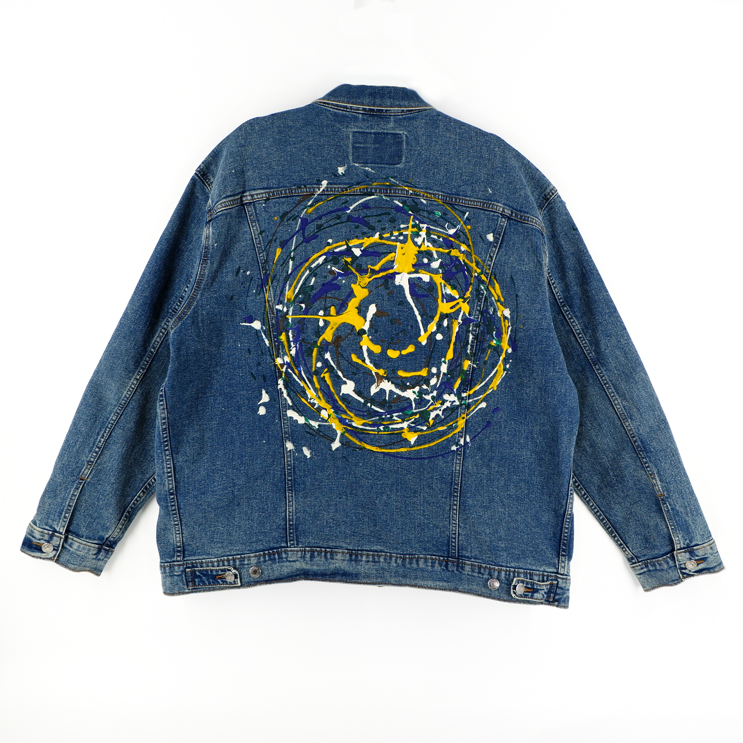 Modern Nostalgia - Hand Painted Denim Jacket