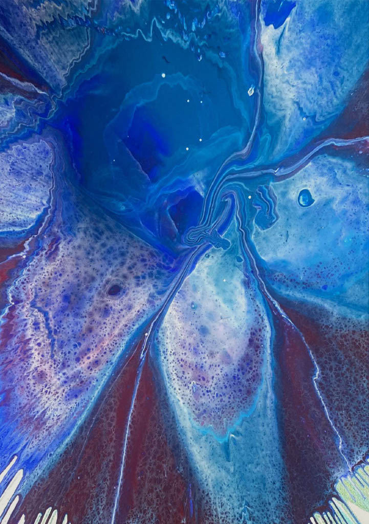 Blue Lagoon, 11x14 Canvas