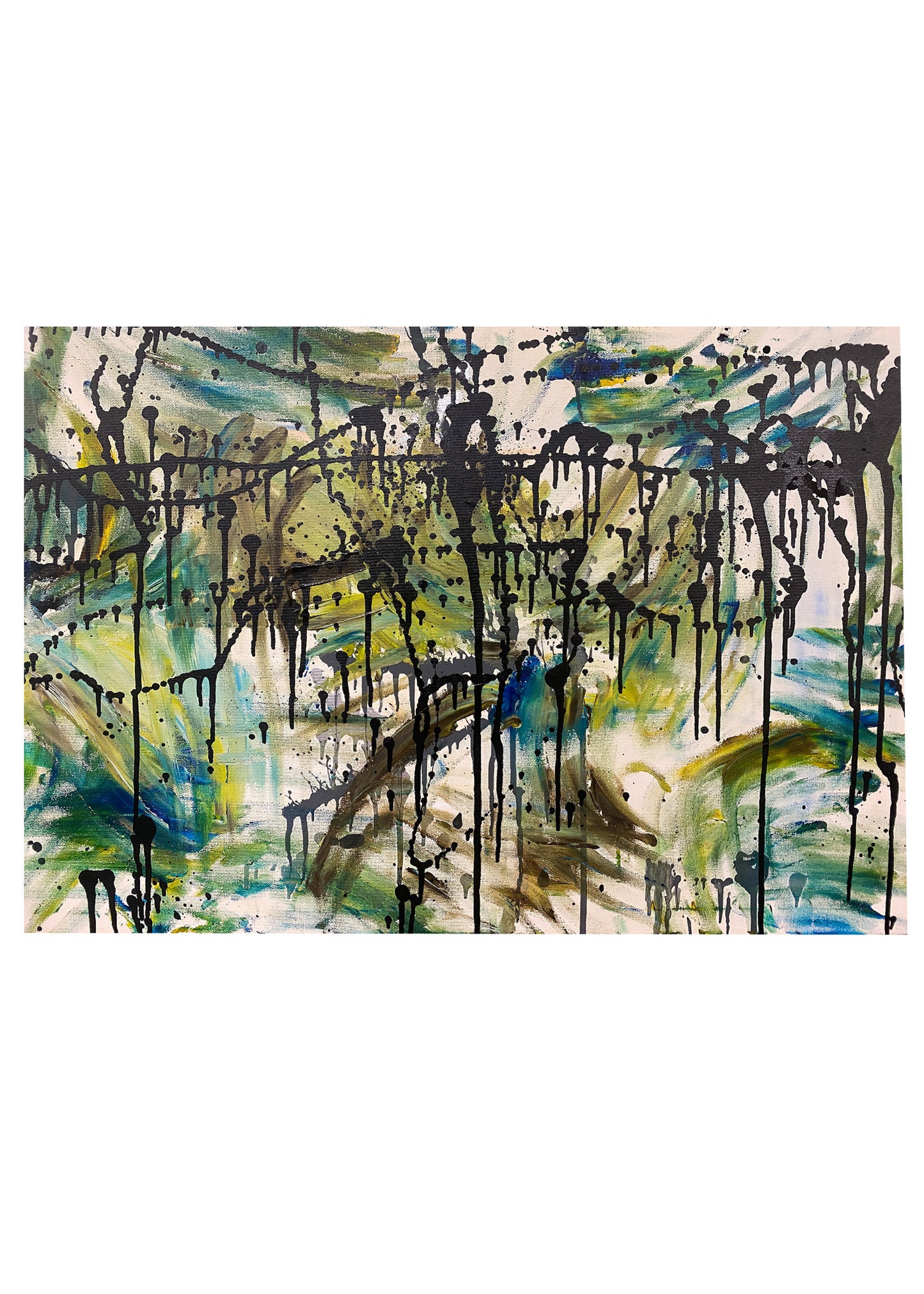 36x24 Forest Canvas 1