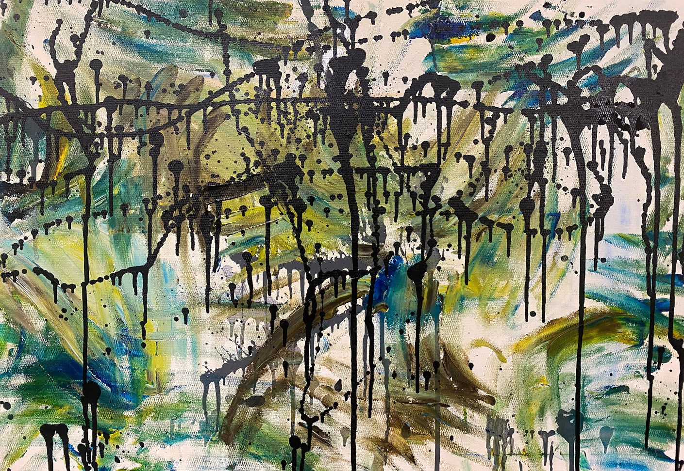 36x24 Forest Canvas 1