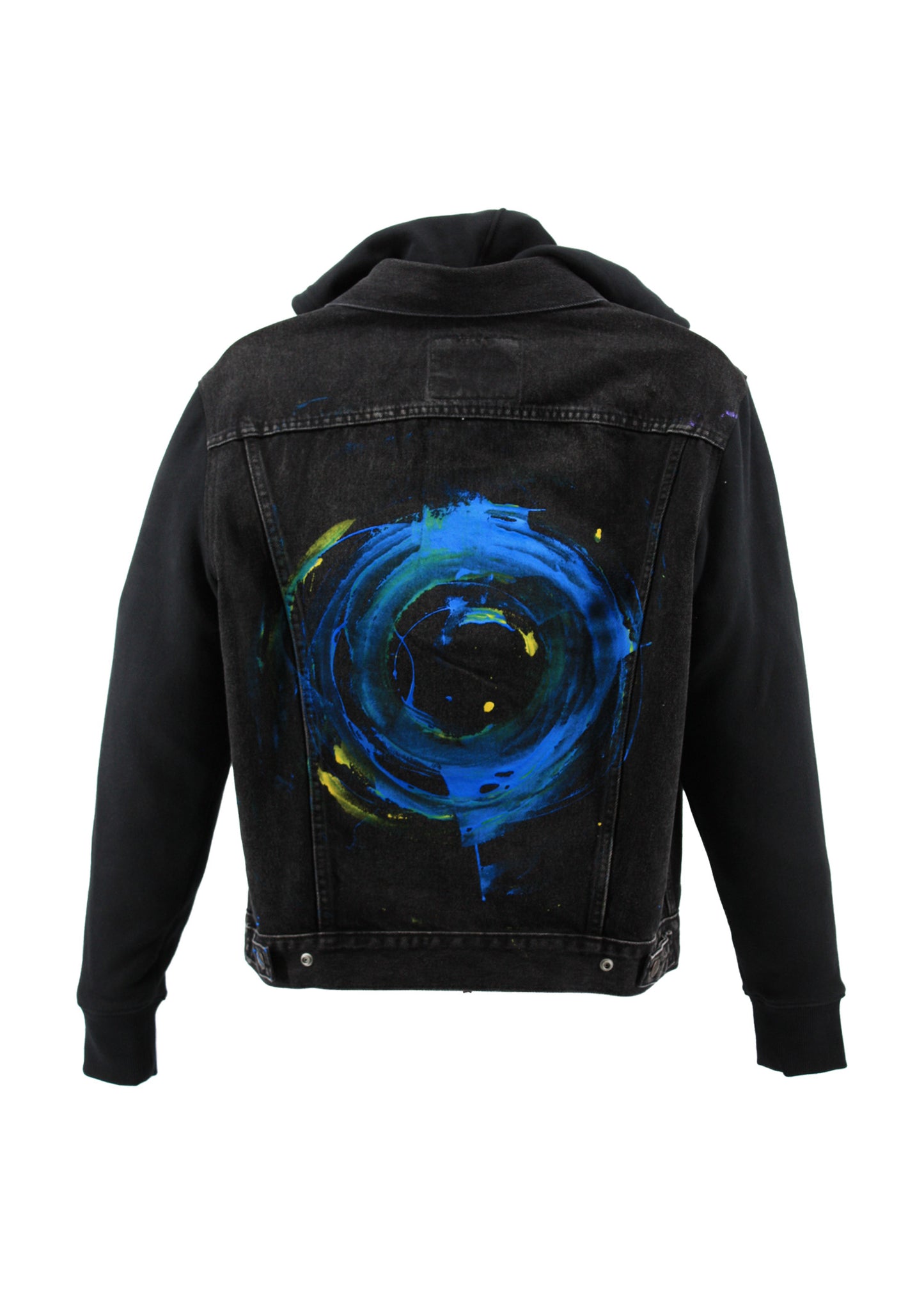 Blue Laguna - Hand Painted Denim Jacket