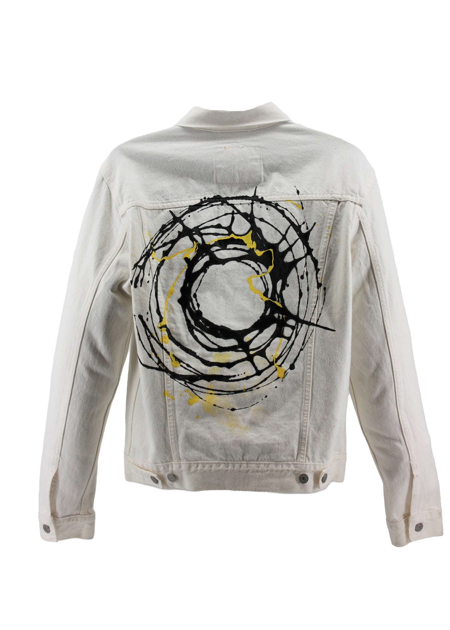 Hand-Painted Denim Jacket