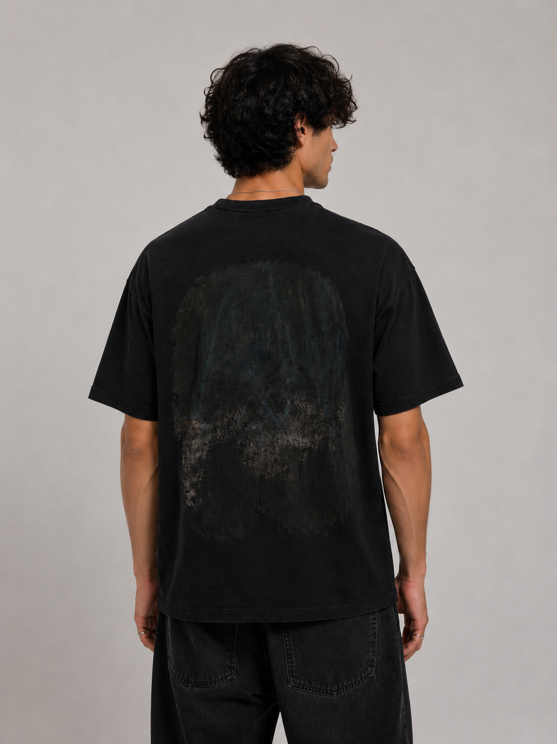 Short Sleeve Black Graphic