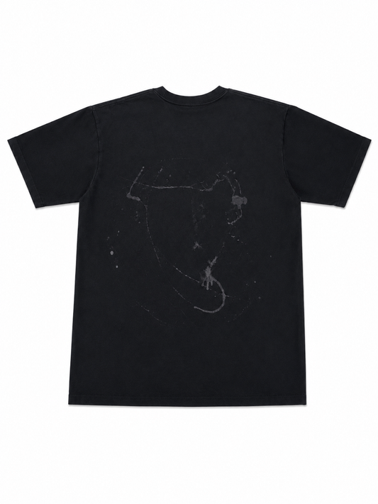 Short Sleeve Black Graphic