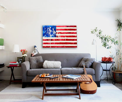 The American Dream, 36x24 Canvas