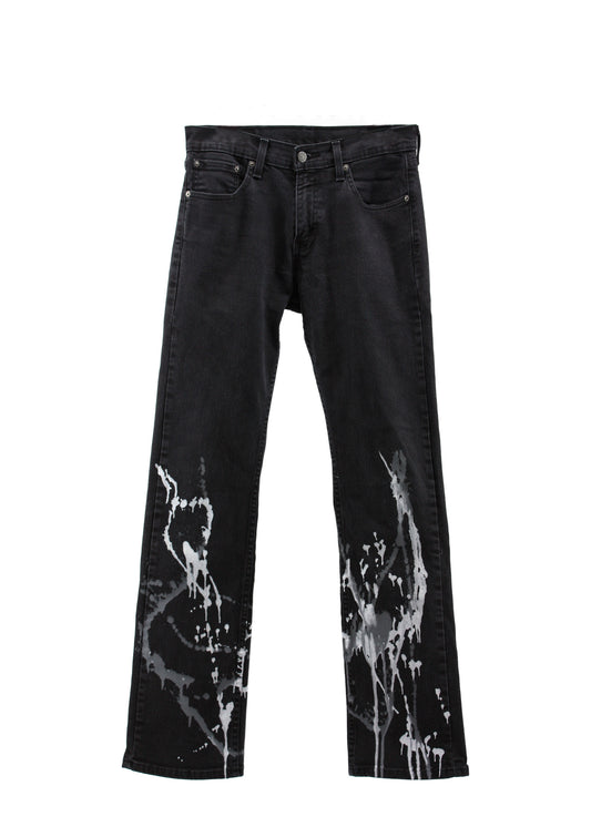 Handpainted Denim Jeans